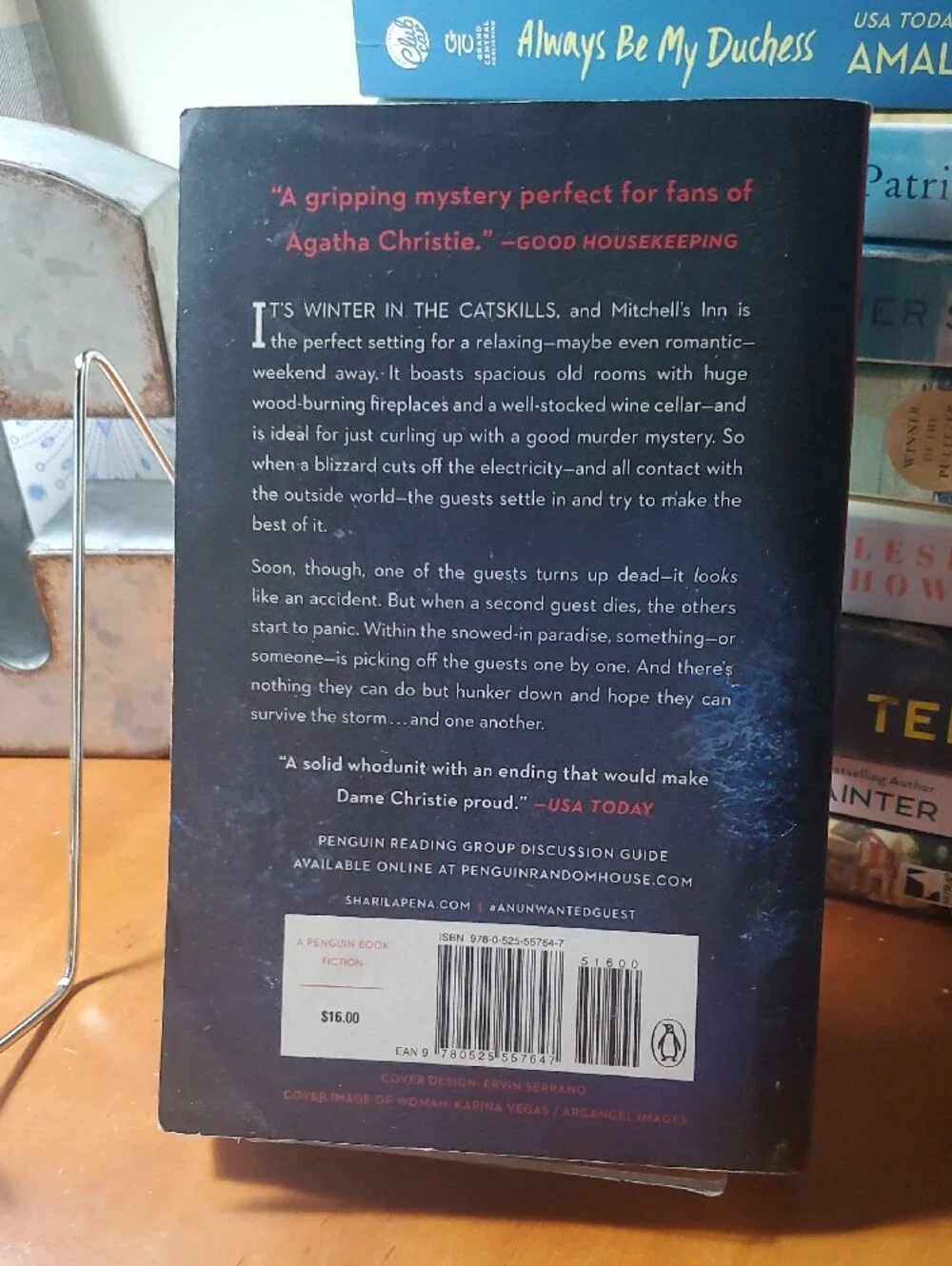 large paperback delivers gripping